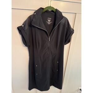 Zenergy Black Women's Shirt Style Dress Size 2